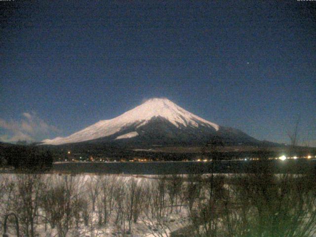 山中湖からの富士山