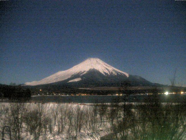 山中湖からの富士山