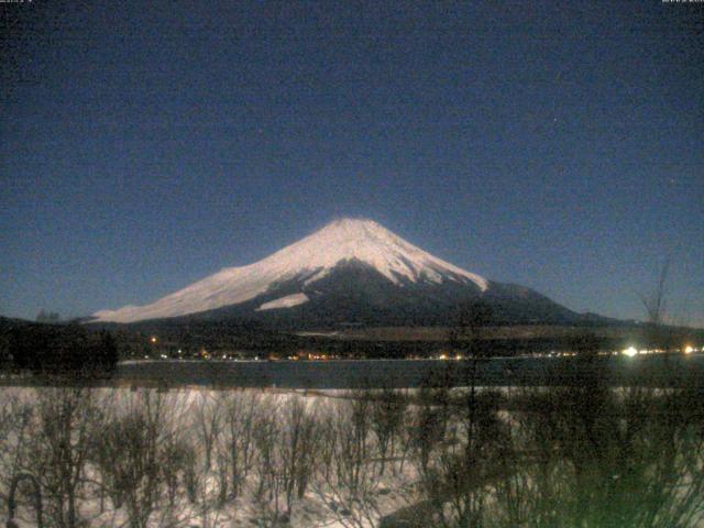 山中湖からの富士山