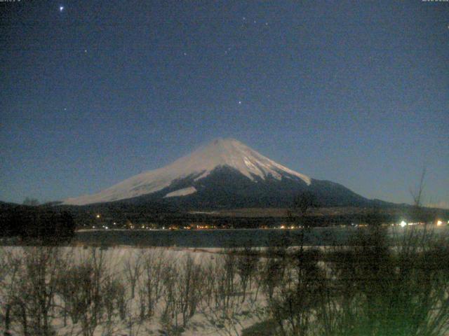 山中湖からの富士山