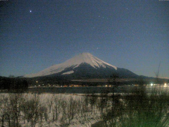 山中湖からの富士山