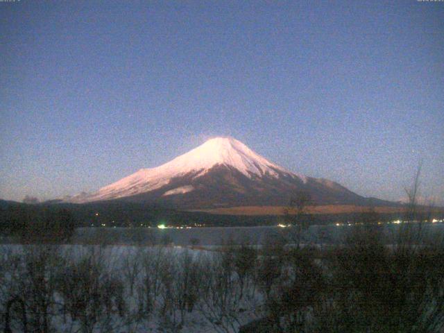 山中湖からの富士山