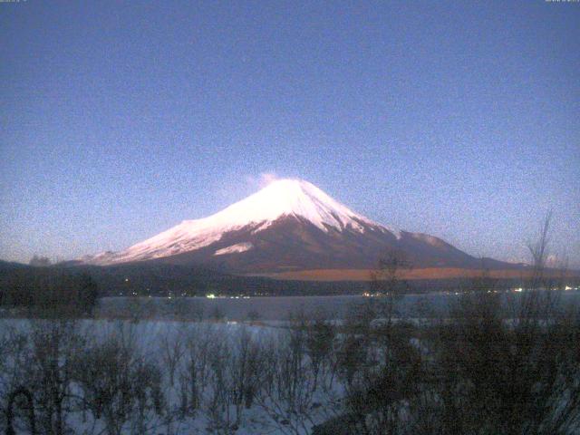 山中湖からの富士山