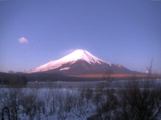 山中湖からの富士山