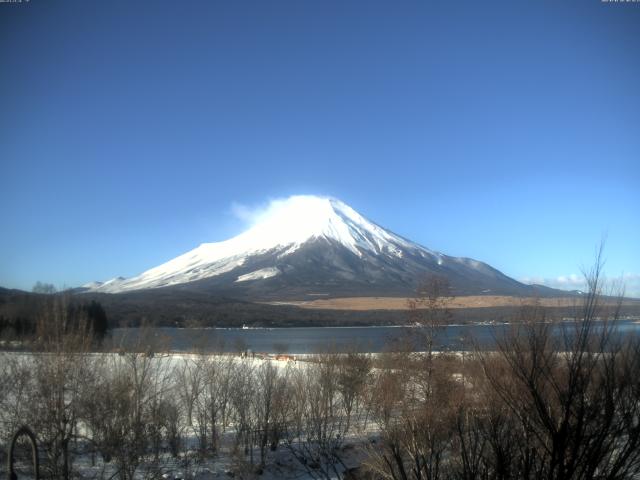 山中湖からの富士山