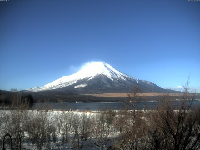 山中湖からの富士山