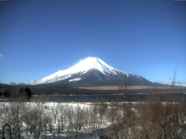 山中湖からの富士山
