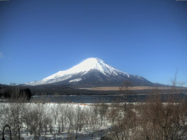山中湖からの富士山