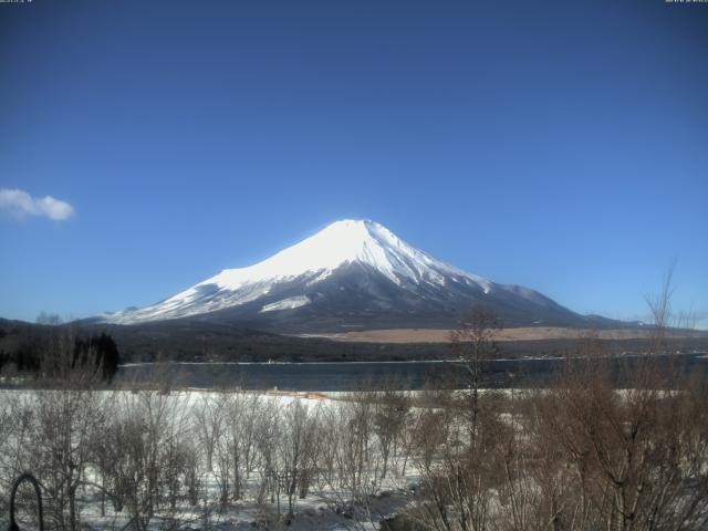 山中湖からの富士山