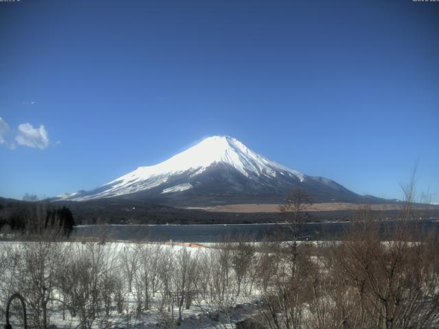 山中湖からの富士山