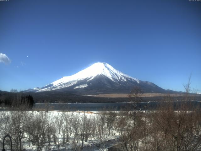 山中湖からの富士山