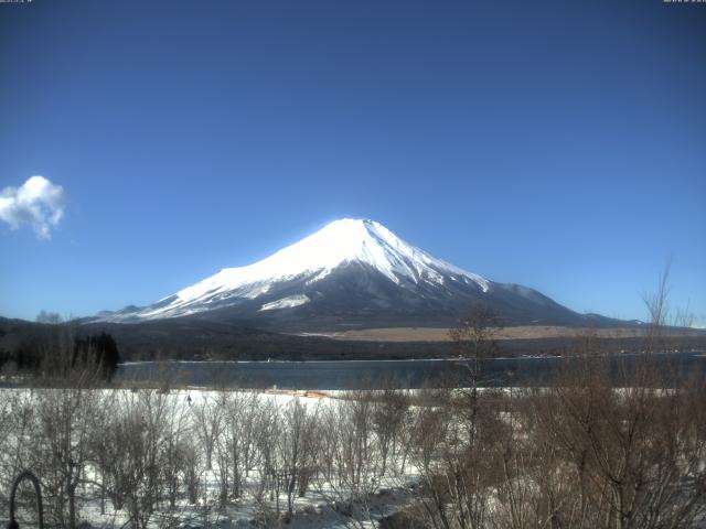 山中湖からの富士山