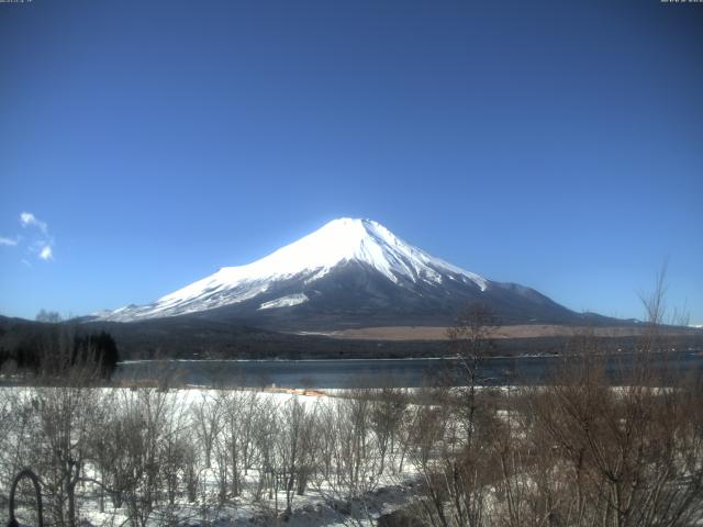 山中湖からの富士山