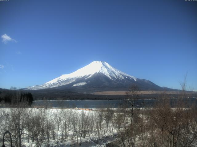 山中湖からの富士山