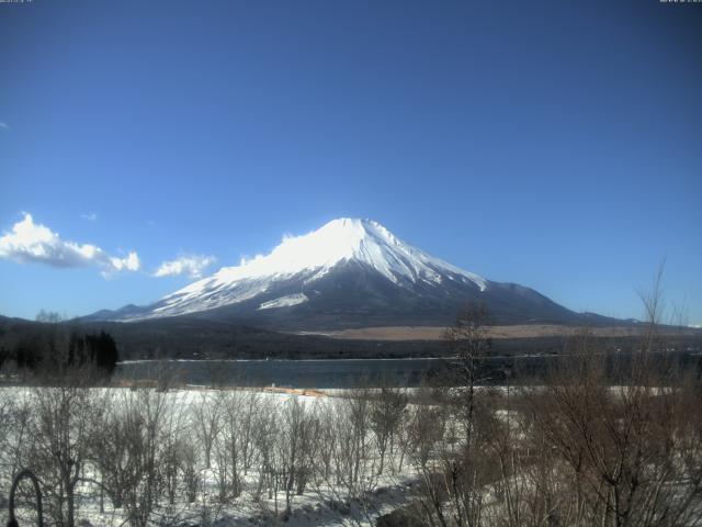 山中湖からの富士山