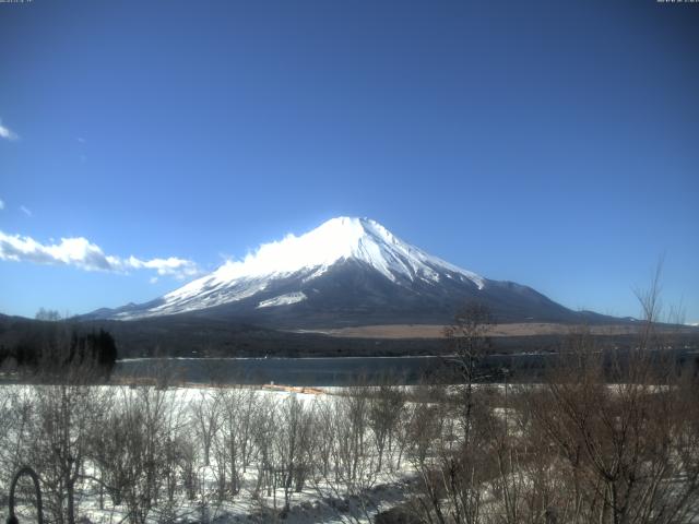 山中湖からの富士山