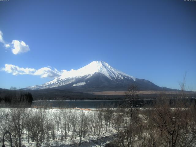 山中湖からの富士山