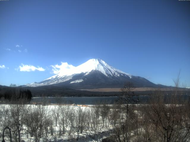 山中湖からの富士山