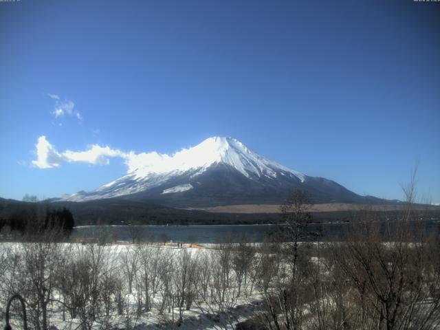山中湖からの富士山