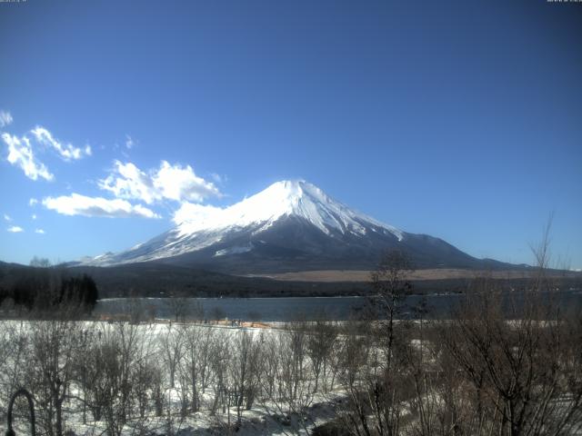 山中湖からの富士山