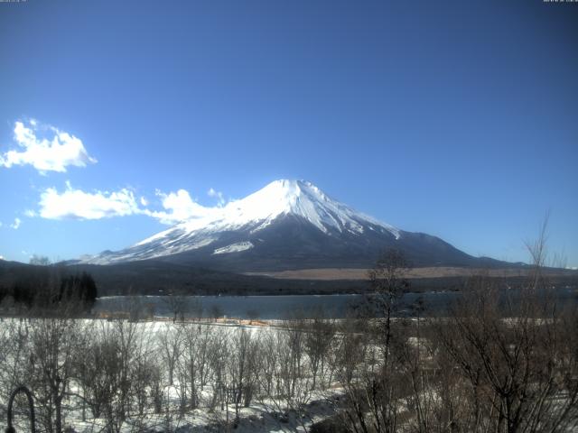 山中湖からの富士山