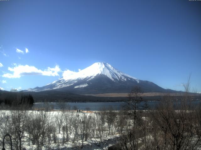 山中湖からの富士山