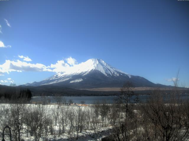 山中湖からの富士山