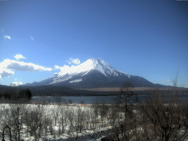 山中湖からの富士山