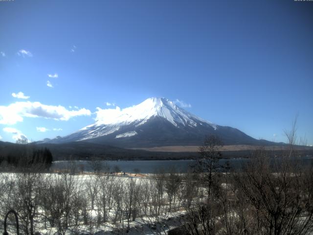 山中湖からの富士山