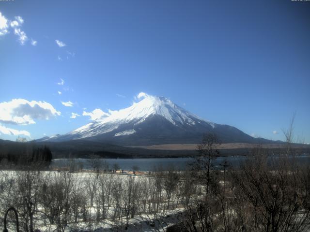 山中湖からの富士山