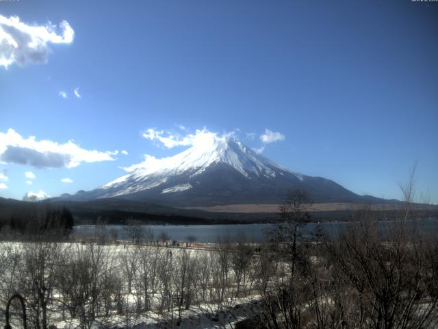 山中湖からの富士山