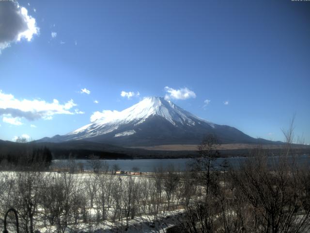 山中湖からの富士山
