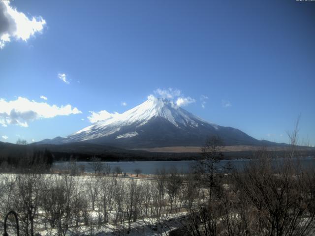 山中湖からの富士山