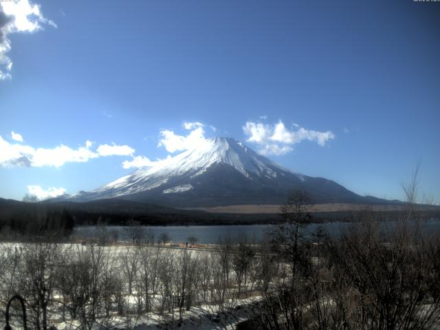 山中湖からの富士山