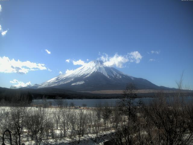 山中湖からの富士山