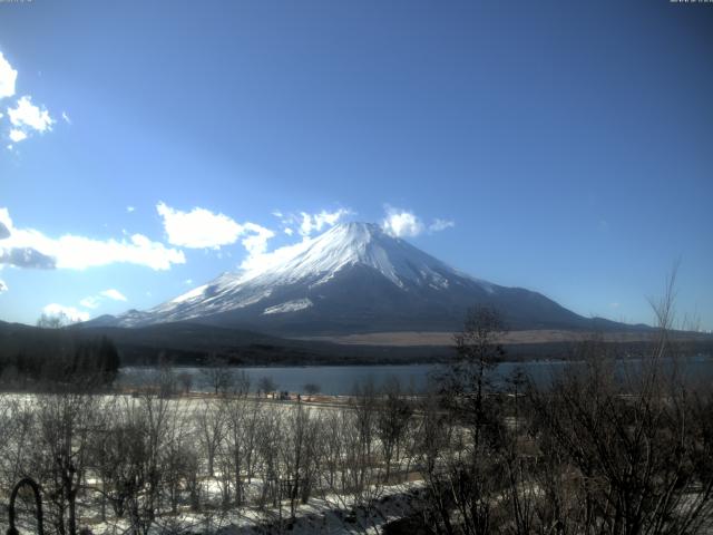 山中湖からの富士山