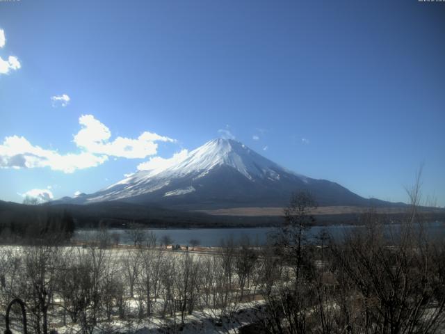 山中湖からの富士山