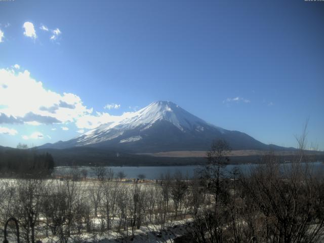 山中湖からの富士山