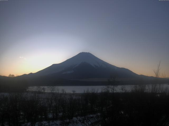 山中湖からの富士山