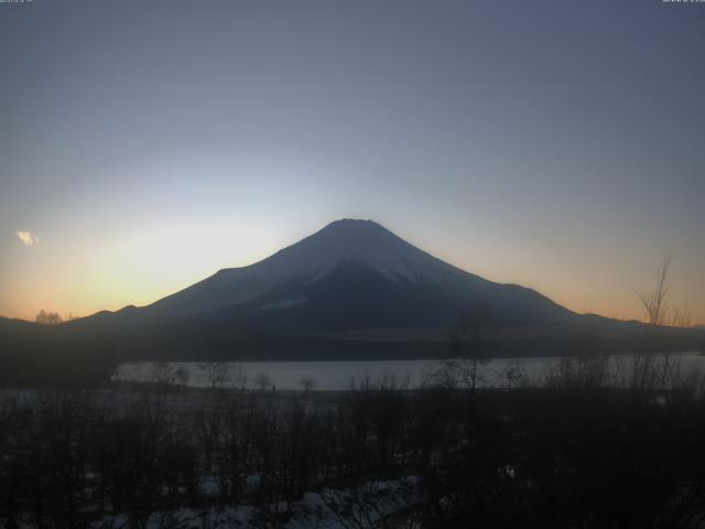 山中湖からの富士山