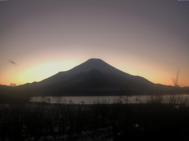 山中湖からの富士山