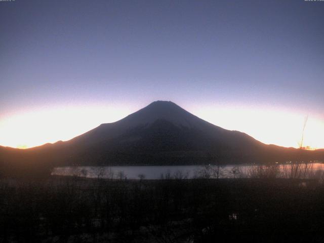 山中湖からの富士山