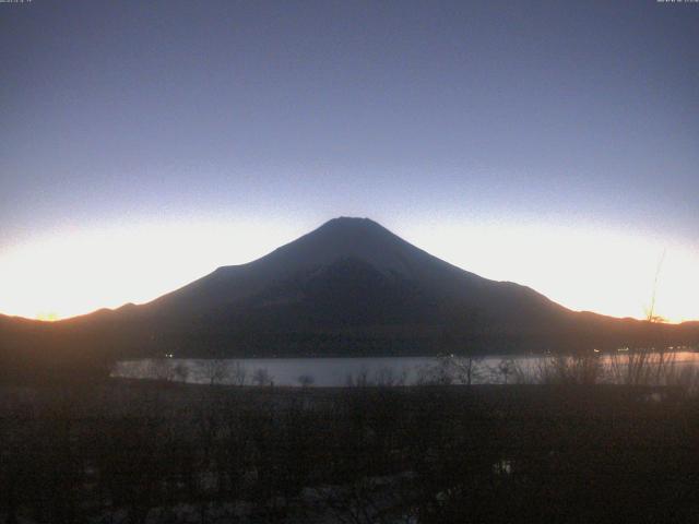 山中湖からの富士山