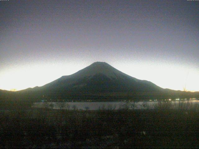 山中湖からの富士山