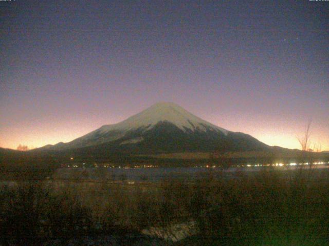 山中湖からの富士山