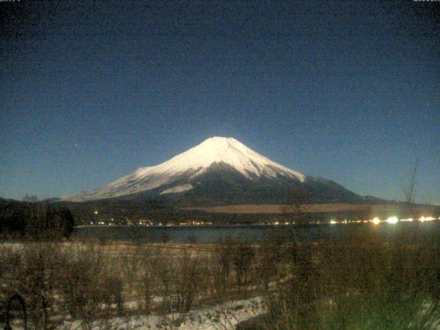 山中湖からの富士山