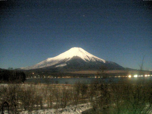 山中湖からの富士山