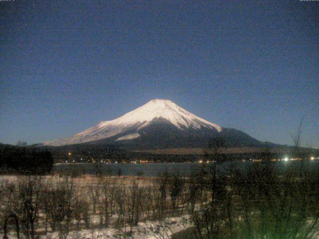 山中湖からの富士山
