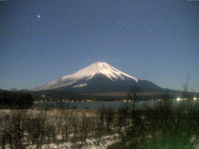 山中湖からの富士山
