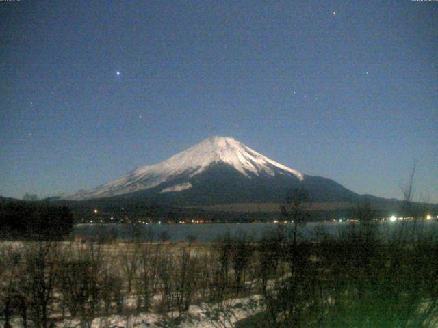 山中湖からの富士山